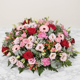 COUSSIN DE FLEURS POUR DEUIL